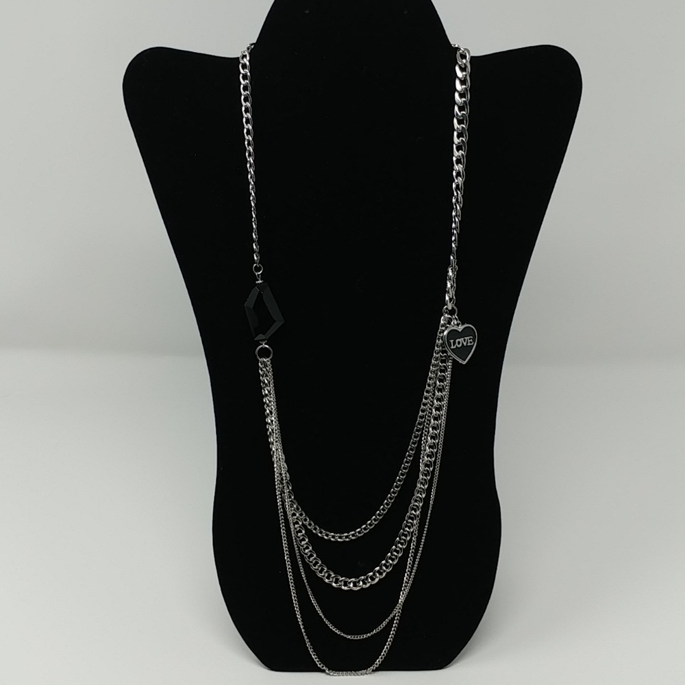 LAST ONE LOVE Charm Layered Necklace